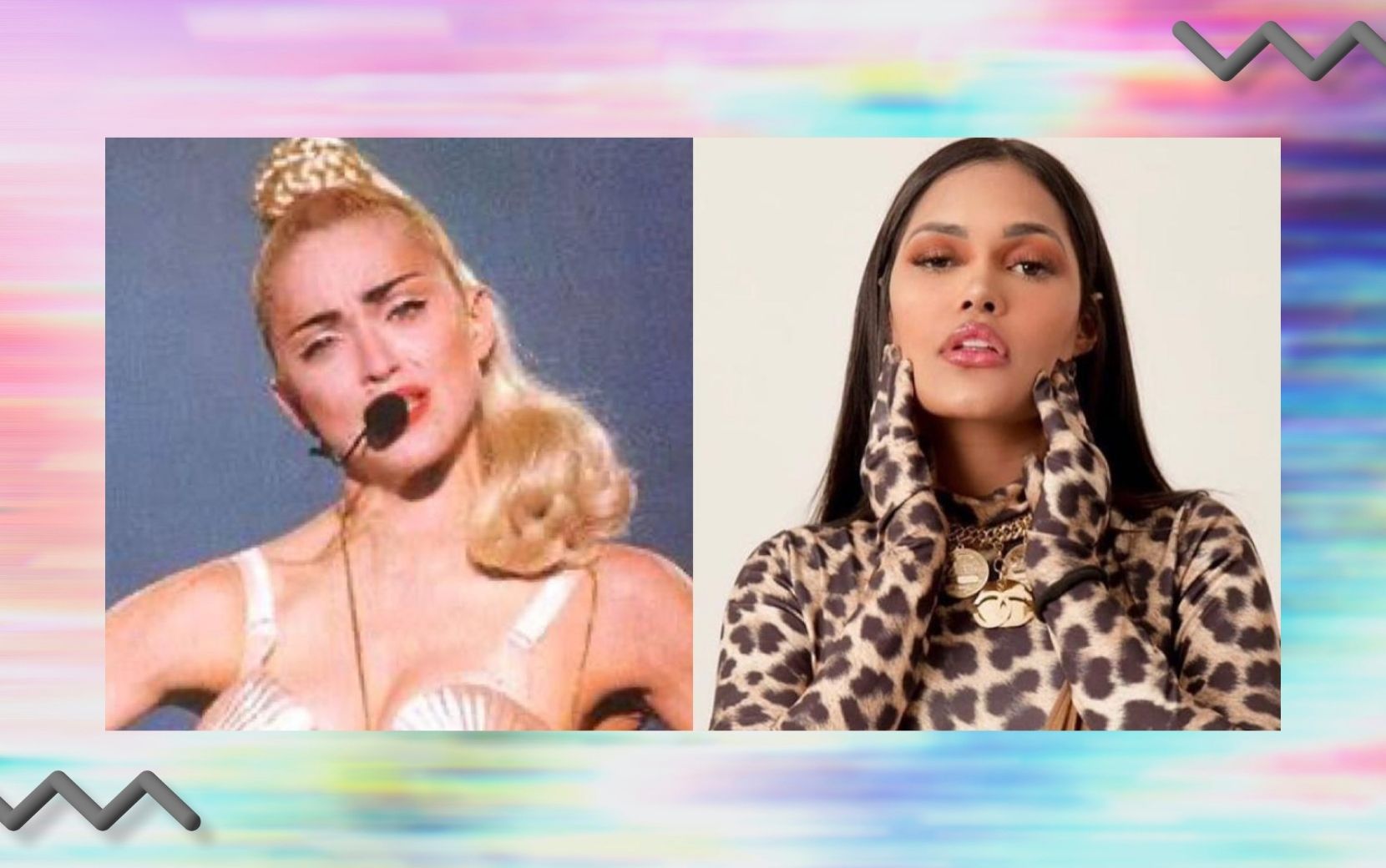 Empoderada, sim! Flay sugere discussão em vídeo inspirado no icônico sutiã-cone usado pela Madonna nos anos 90 - veja!